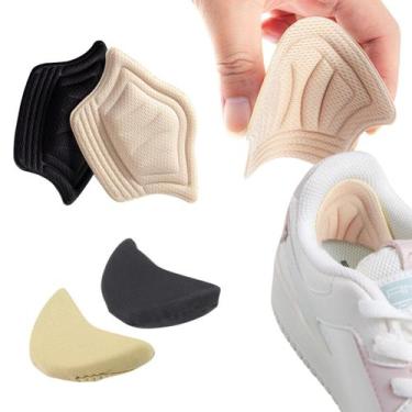 Imagem de Kit Protetor Dedos + Protetor Calcanhar Ajustável Confortável Salto Al