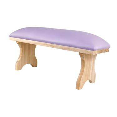Imagem de oshhni Apoio de Braço de Unha PU Portátil, Equipamento para Unhas Colocado Abaixo Do Suporte de Mão de Manicure, Tapete de Mesa para Unhas, Tecnologia para M, violeta