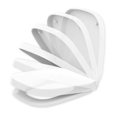 Imagem de Assento Sanitário Roca Debba Soft Close Branco  Tampa de Vaso Anatômic