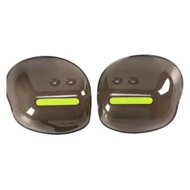 Imagem de BYYINGSUS Protetor de mão fácil de instalar e desmontar para scooter, motocicleta, quadriciclo, com faixa refletiva noturna, vento, chuva e proteção solar