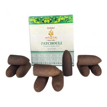 Imagem de Incenso Cone Cascata Goloka Back Flow - Selecione O Aroma