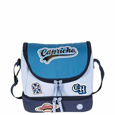 Imagem de Lancheira Capricho Class Cosmic Patches-Azul