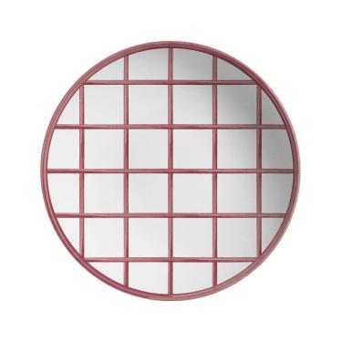 Imagem de Conjunto Com 6 Pratos Fundo Coup Pink Trace 25Cm