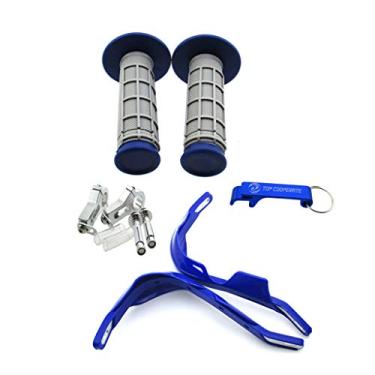 Imagem de Protetor de mão para guidão TC-Motor para guidão de 7/8" 22 mm guidão motocicleta Poço sujeira bicicleta enduro ATV Quad MotocrossTC-Motor azul TC-Motor
