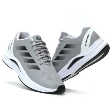 Imagem de Tenis Masculino Esportivo Academia Corrida CrossFit Leve Confortavel (Cinza, BR, Adulto, Numérico, 41)