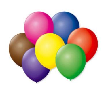Imagem de Balão / Bexiga De Látex São Roque Cores 50 Unidades