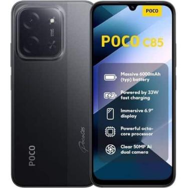 Imagem de Smartphone POC C85 8GB RAM 256GB  Dual SIM, Câmera 50MP, Bateria 6000m