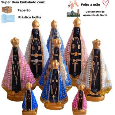 Imagem de Imagem Nossa Senhora Aparecida em Pérolas Mãe Padroeira - Europio, 21c