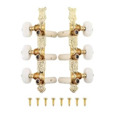 Imagem de Conjunto Guitar Tuners Machine Heads 3+3 para guitarra clássica - Mr.P