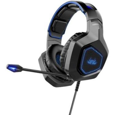 Imagem de Fone de Ouvido Gamer com Fio Rgb SuperBass Knup 488-Unissex