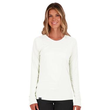 Imagem de Camiseta UV Feminina Proteção Solar Segunda Pele Básica Estilosa Várias Cores-Feminino