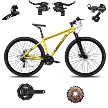 Imagem de Bicicleta Aro 29 Absolute Nero 5 21v Mtb Indexada Disco Suspensão 80mm Shimano-Unissex