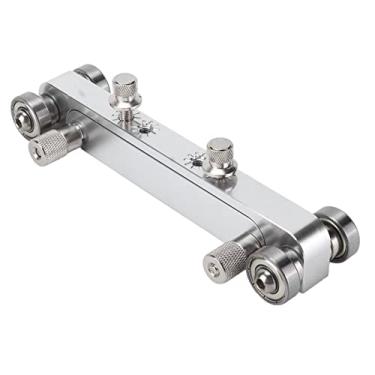 Imagem de Domary Lixadeira de Porca de Guitarra, Ferramenta de Sela de Ponte Ajustável Luthier (Prata)