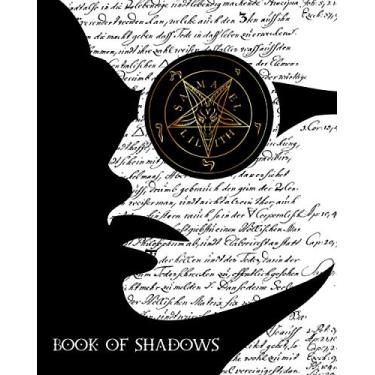 Imagem de Book of Shadows: Magic Spell Book Grimoire Pentacle Eye With 50 Blank Attractive Spells Records Paperback Notebook Journal Large] (Magick Gifts) Gifts For Wiccans, Witches, Mages, Druids