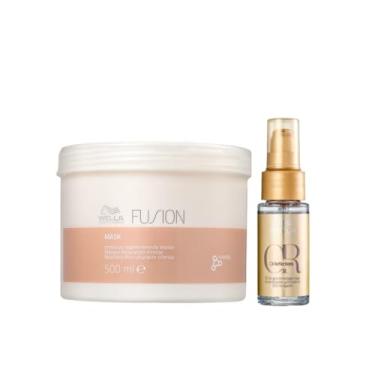 Imagem de Kit Fusion Máscara de 500ml e Oil Reflections 30ml - Wella