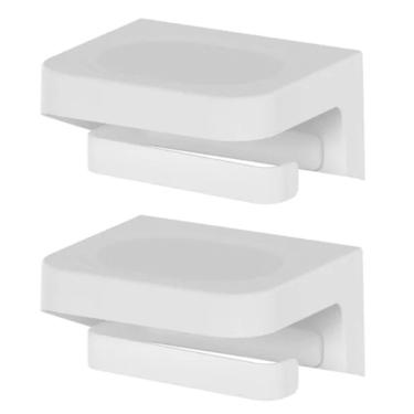 Imagem de 2X Porta Papel Higiênico De Parede Banheiro Ou Branco