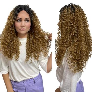 Imagem de Front Lace Fibra Orgânica Premium Cacheada Volumosa + Cap - bbless, om
