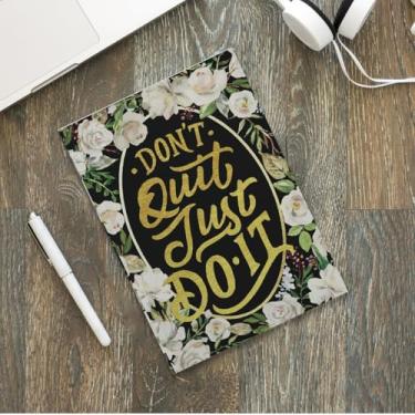 Imagem de Caderno motivacional de capa mole, caderno para anotações, agenda, agenda, diário de viagem, presentes motivacionais