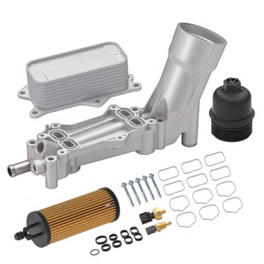 Imagem de Caixa de filtro do refrigerador de óleo do motor 926-876 Kit para Dodge Challenger/Carregador/Grand Caravan/Journey/Durango/Avenger, Chrysler 200/300 3,6L, Kit para Jeep Cherokee 2014-2016 3,2L, Ram C