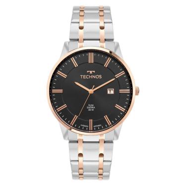 Imagem de Relógio Technos Masculino Slim Bicolor - Gm10yw-1f Gm10yw-1f
