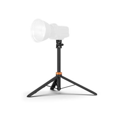 Imagem de Jectse Tripé Portátil de Liga de Alumínio VRIG, Bastão de Selfie Dobrável de 167 Cm Com Ajuste de de 7 Níveis e Cabeça Giratória de 180 Graus, para Luz de Vídeo de Smartphone Com