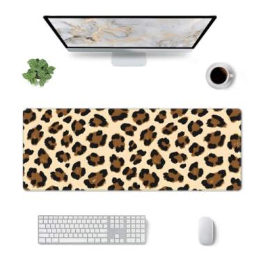 Imagem de CANFLASHION Tapete de mesa, tapete de mesa de escritório 80 cm x 29 cm grande para jogos, mouse pad estendido durável para computador, tapetes de mouse grandes e espessos, base de borracha