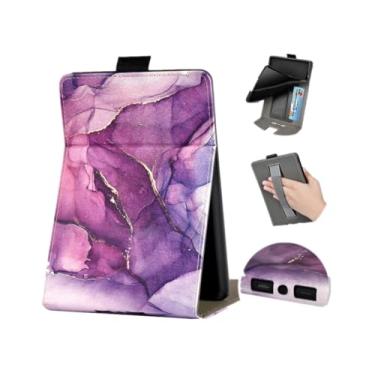 Imagem de Akacy Capa flip superior com alça/função hibernar/despertar automática para Kindle Paperwhite de 6,0 polegadas 10ª geração lançada em 2018 (Modelo: PQ94WIF) Capa protetora de couro PU (5)