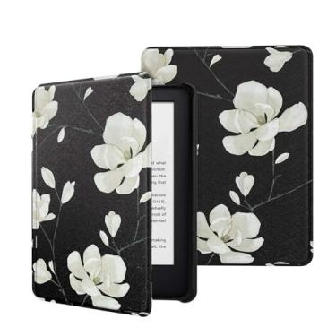 Imagem de Akacy Capa com função auto despertar/hibernar/à prova d'água para Kindle (10ª geração, modelo: J9G29R, lançado em 2019) capa com padrão pintado de 15 cm (32)