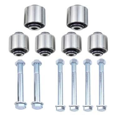 Imagem de DriveFix Bucha de junta e parafusos de suspensão do lado do motorista e do passageiro para Jeep Cherokee 2014-2023