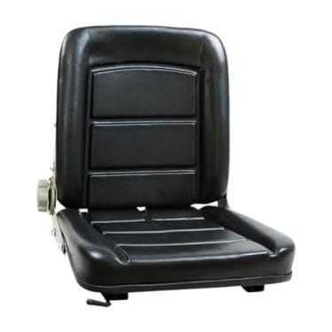 Imagem de MotiveTech Acessórios Universais para Assento de Empilhadeira Assento Ajustável de Couro PU para Trator, Lavadora, Carregadeira E Escavadeira, 23cmx28cm