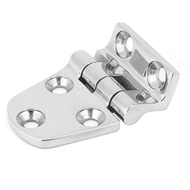 Imagem de Aço inoxidável 316 engrossar dobradiça para a instalação do armário home Porta de vidro da dobradiça da porta dos móveis Acessórios de hardware YYDFPIIA (Color : 54 x 37mm)