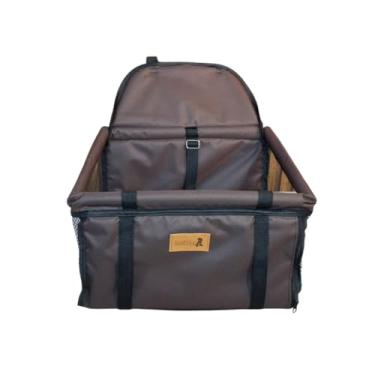 Imagem de Cadeirinha Assento Cadeira Pet de Carro para Cães Cachorro Gatos ATÉ 10KG -Transporte Passeio Viagem(Marrom)