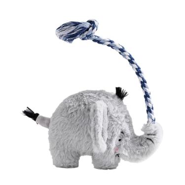 Imagem de Brinquedos para cães mastigáveis | Brinquedo macio para cães com som estridente - Enriquecimento de pelúcia engraçado para Poodle Bulldog Idoso Casa Viagem Acampamento Melhore momentos divertidos