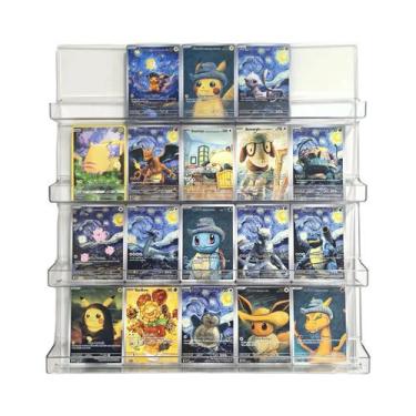 Imagem de Cartas Pokémon Do Museu Van Gogh, Pikachu Raro, Mew, Charizard, Eevee,