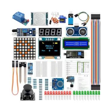 Imagem de Iniciante 'Starter Kit para UNO R3, Componente Pack, DIY Set, MEGA2560