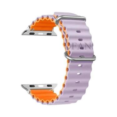 Imagem de Pulseiras Ocean Para Apple Watch Series 7 6 5 4 3 SE 8 Ultra Compatíve