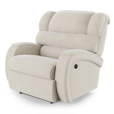 Imagem de Poltrona Do Papai Reclinável Napoli Power Touch Usb Veludo Fh1 Verde