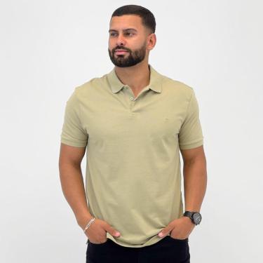 Imagem de Camisa Polo Individual Slim Manga Curta Masculina-Masculino