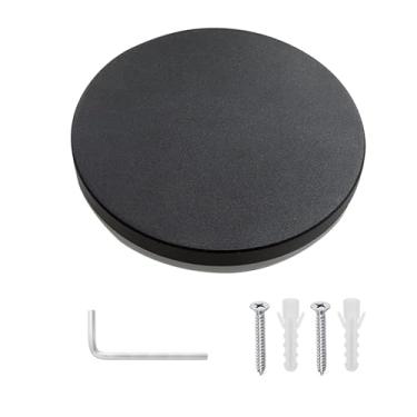 Imagem de Pssopp Aplique de Parede LED Redondo, Iluminação Moderna e Elegante de 360 ​​graus Amplas Aplicações Arandela Redonda Quente de Alumínio para Corredor de Quarto Decorativo Interno (Círculo de luz