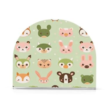 Imagem de Porta-guardanapos de animais fofos para mesas, porta-guardanapos de Halloween para cozinha, porta-guardanapos de mesa, porta-guardanapos de coquetel, porta-guardanapos de papel523