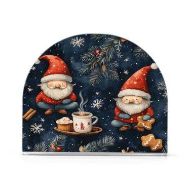 Imagem de Porta-guardanapos de gnomo fofo de Natal para mesas - Porta-guardanapos para cozinha, porta-guardanapos de mesa, porta-guardanapos de coquetel, porta-guardanapos de papel22