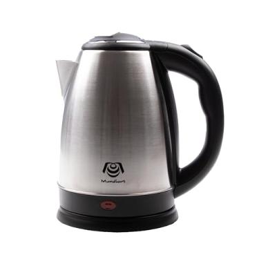 Imagem de Chaleira Elétrica Inox Escovado 110v 1,8 Litros Prateada Desligamento Automático