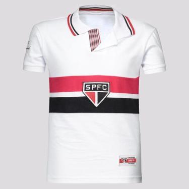 Imagem de Camisa São Paulo Retrô Bimundial Feminina - Retromania, P