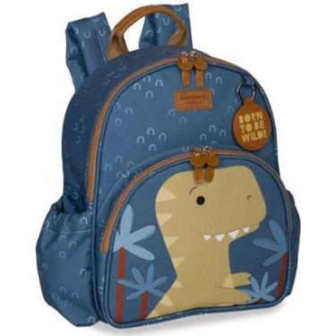 Imagem de Mochila de Passeio MasterBag Dinossauro Azul-Unissex