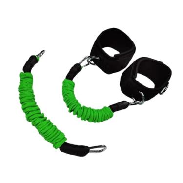 Imagem de Generic Faixas Elásticas de Resistência para Pernas, Cordas de Resistência para Tornozelo, Aumentam a Força Pernas, Faixas Elásticas para Exercícios, Verde