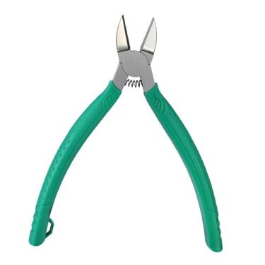 Imagem de Generic Alicate de corte diagonal, alicate de corte multifuncional compacto com mola para cortar arame, ideal para artesanato, fabricação de joias e aplicação, 10.5 Cm X 15.6 Cm