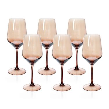 Imagem de Jogo De Taças Copa E Cia 6 Peças Bruma âmbar - água/vinho 470 Ml