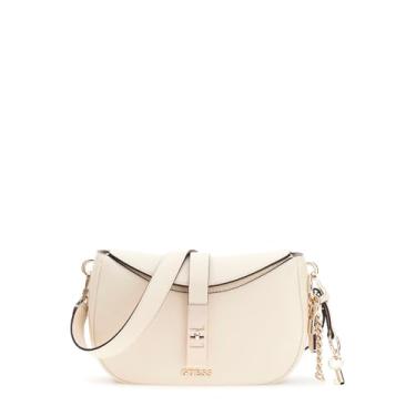 Imagem de GUESS Brooke Bolsa de ombro, off-white