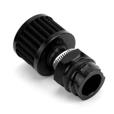 Imagem de Valve Cover Oil Cap com Breather/Vent Air Filter para LS LSX LS1 LS2 LS3 LS6 LS7 Engines, Metal Valve Cover Adapter Oil Cap Breather Fitting Replacement Parts Accessories