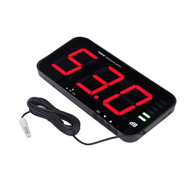 Imagem de Generic Medidor Digital de Decibéis, Nível de Som, Alarme, Leitor de Barra para Estúdio, Sala de Reuniões, Abs, Preto